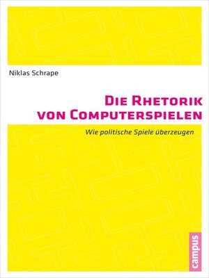 cover image of Die Rhetorik von Computerspielen